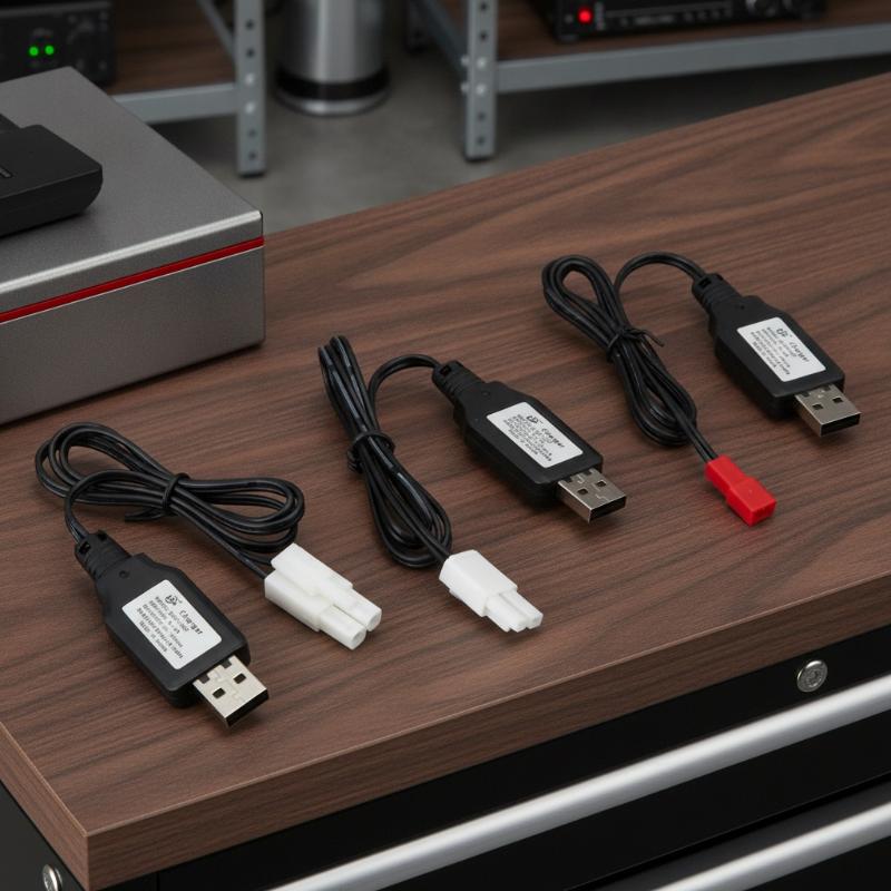 Drone Battery Charger - Durable USB 3.7V 500mA Battery Charger