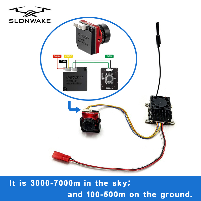 Fpv Camera - Long Range 5.8Ghz 2W FPV Wireless