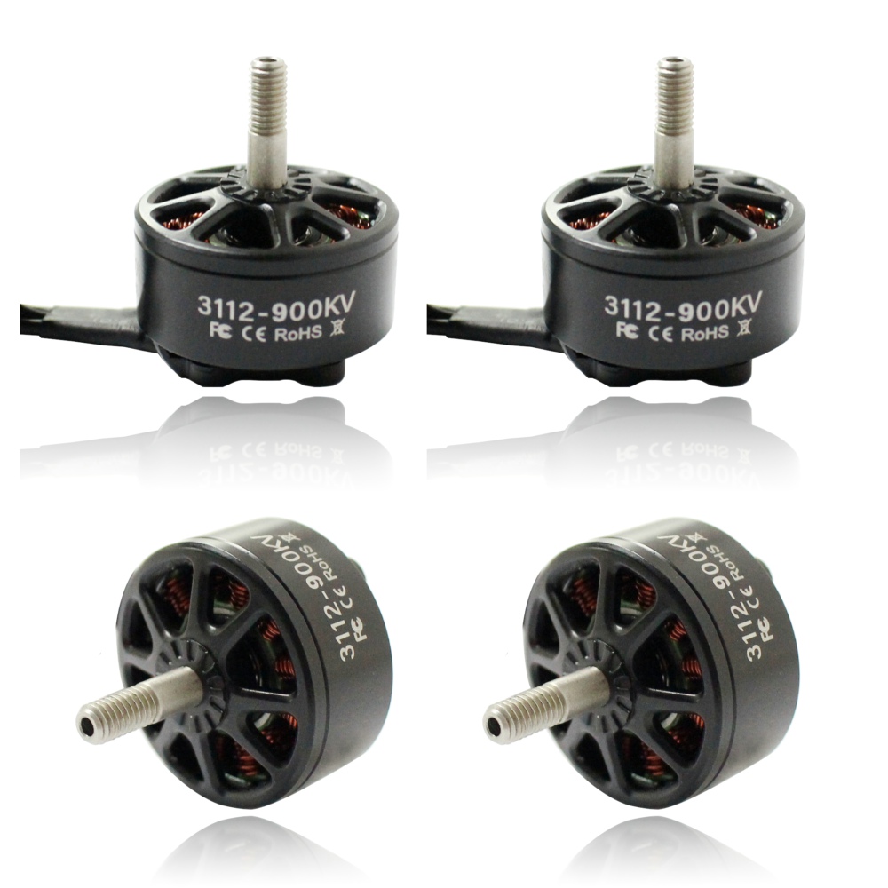 Brushed Drone Motor - 1/4PCS 3112 900KV Brushless Motor 4-6S