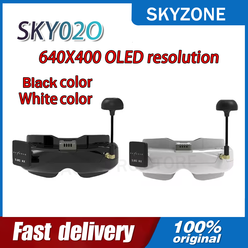SKYZONE SKY02O OLED 5.8GHz 2S- - Goggles Fpv ulasan dan harga