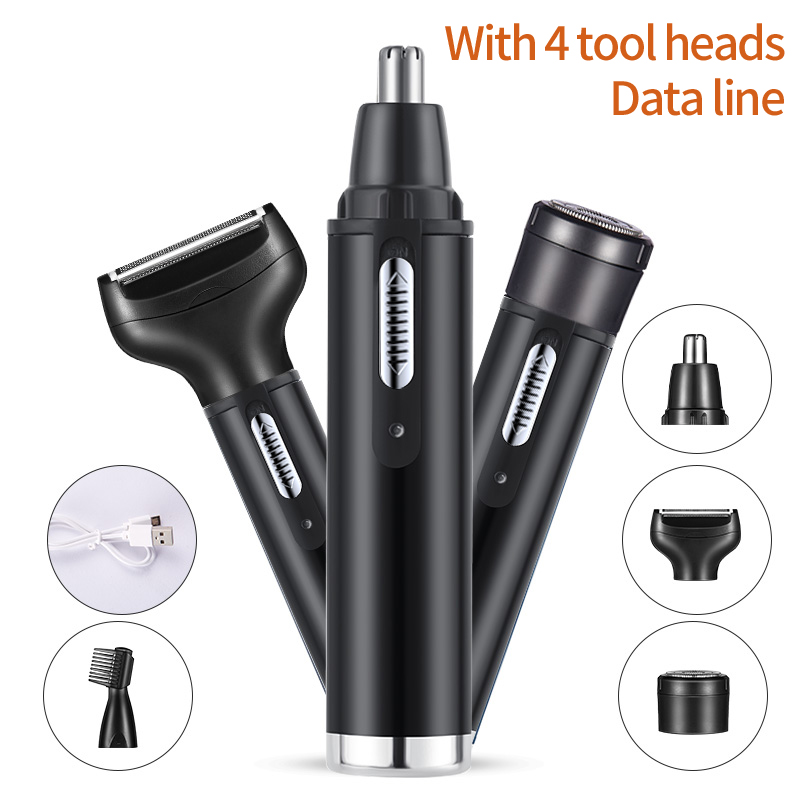 Electric Nose Ear Hair Trimmer - 4 In 1 Esc ulasan dan harga