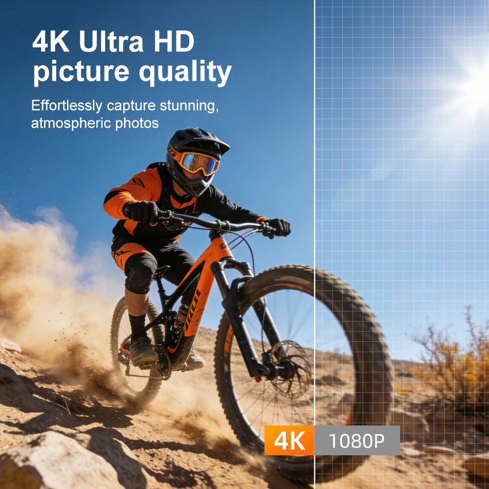 Ourlife 4K Action Camera 330°  - Runcam Camera ulasan dan harga