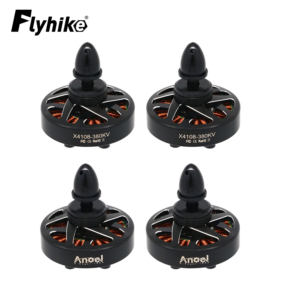4pcs UAngel 4108 X4108 380KV 6 - Brushed Drone Motor ulasan dan harga