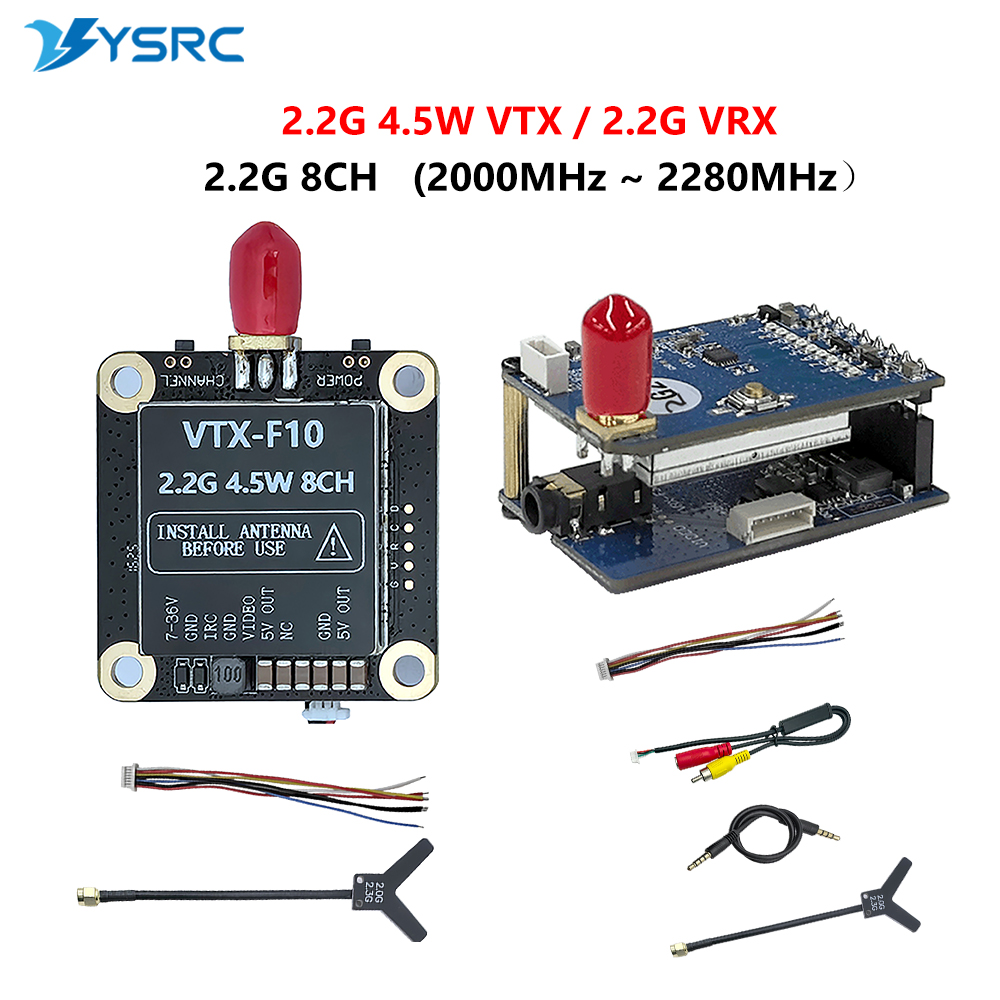 2.0-2.2G 4.5W VTX 8CH FPV Vide - Goggles Fpv ulasan dan harga
