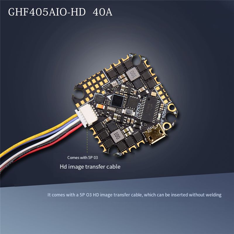 ABTI-GHF405AIO-HD 40A AIO Flig - Drone Esc ulasan dan harga