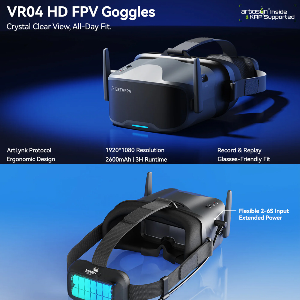 BETAFPV VR04 FPV Goggles HD Pr - Goggles Fpv ulasan dan harga