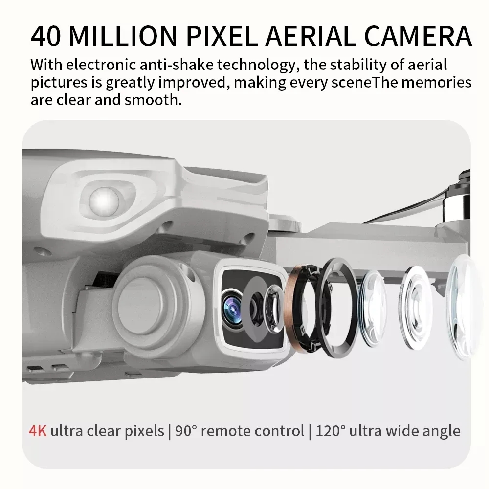 L900 Pro GPS Drone 4K Professi - Brushed Drone Motor ulasan dan harga