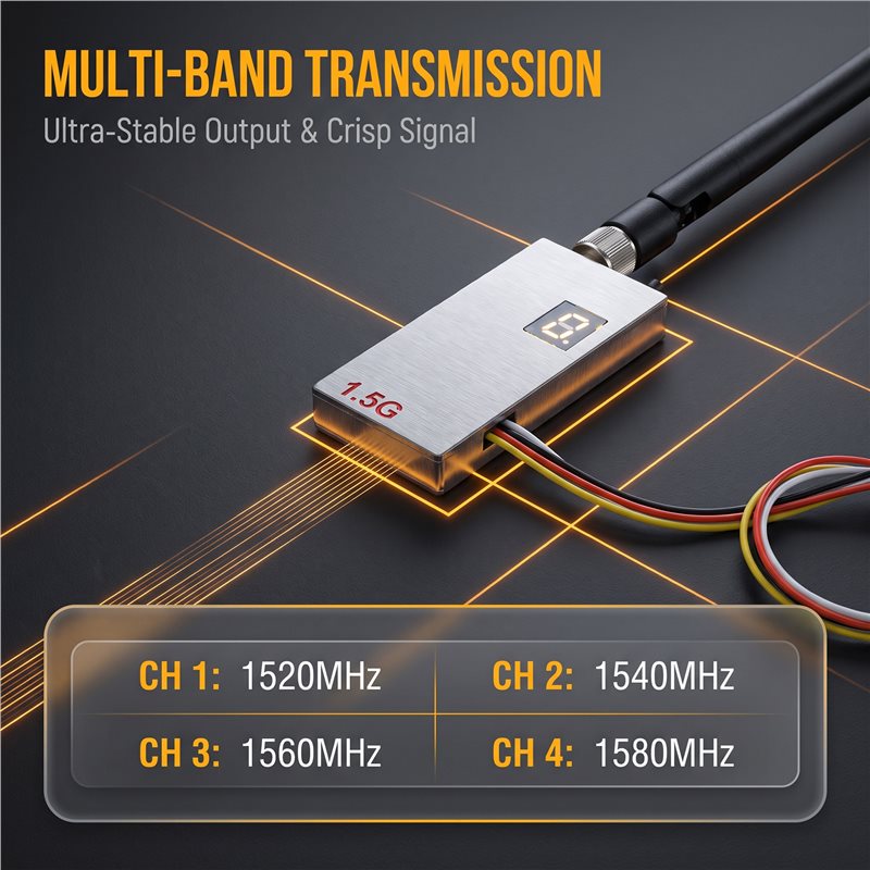 MACH-1.5G 2W FPV VTX+Antenna 1 - Drone Antenna ulasan dan harga