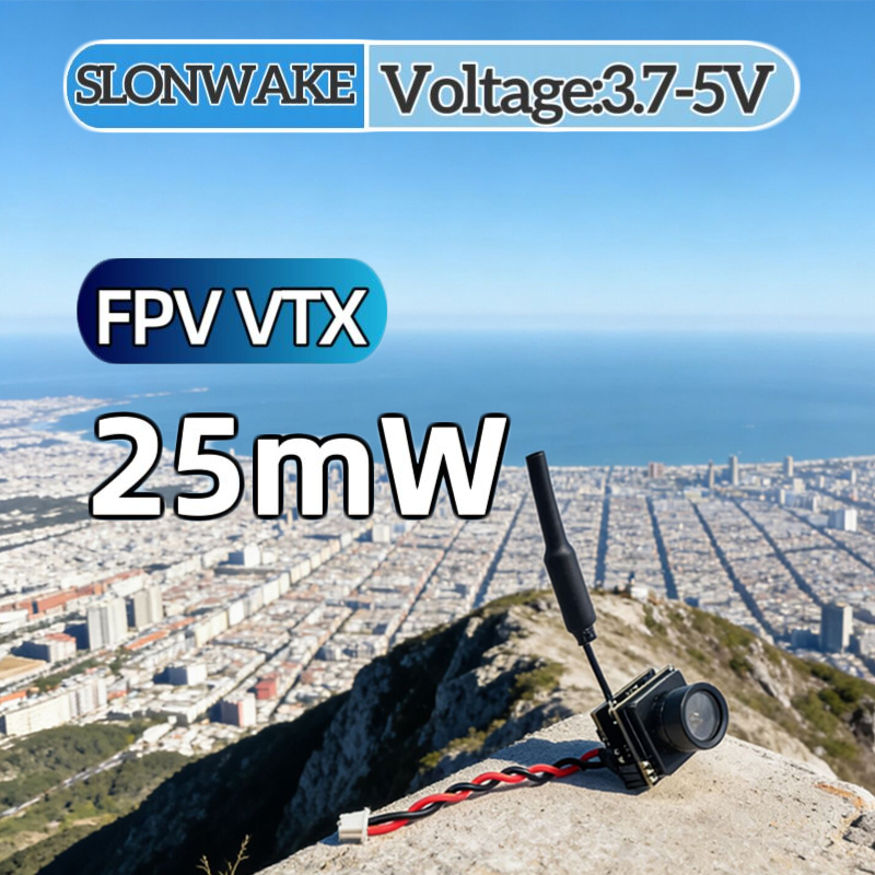 SLONWAKE FPV 25mW power simula - Mini Drone ulasan dan harga