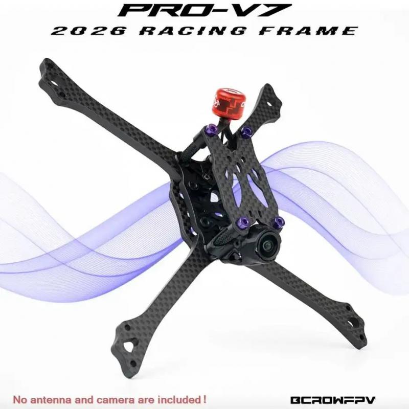BCROWFPV PRO-V7 5-inch racing  - Hd Zero Camera ulasan dan harga