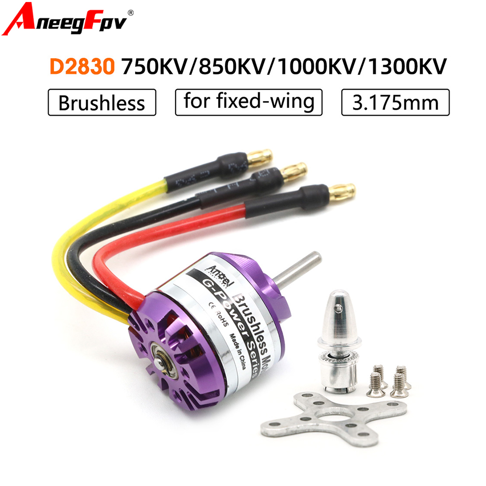 D2830 1300KV 1000KV 850KV  750 - Brushed Drone Motor ulasan dan harga