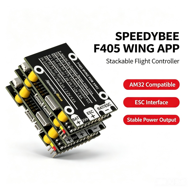 SpeedyBee F405 Wing APP Fixed- - F405 Flight Controller ulasan dan harga