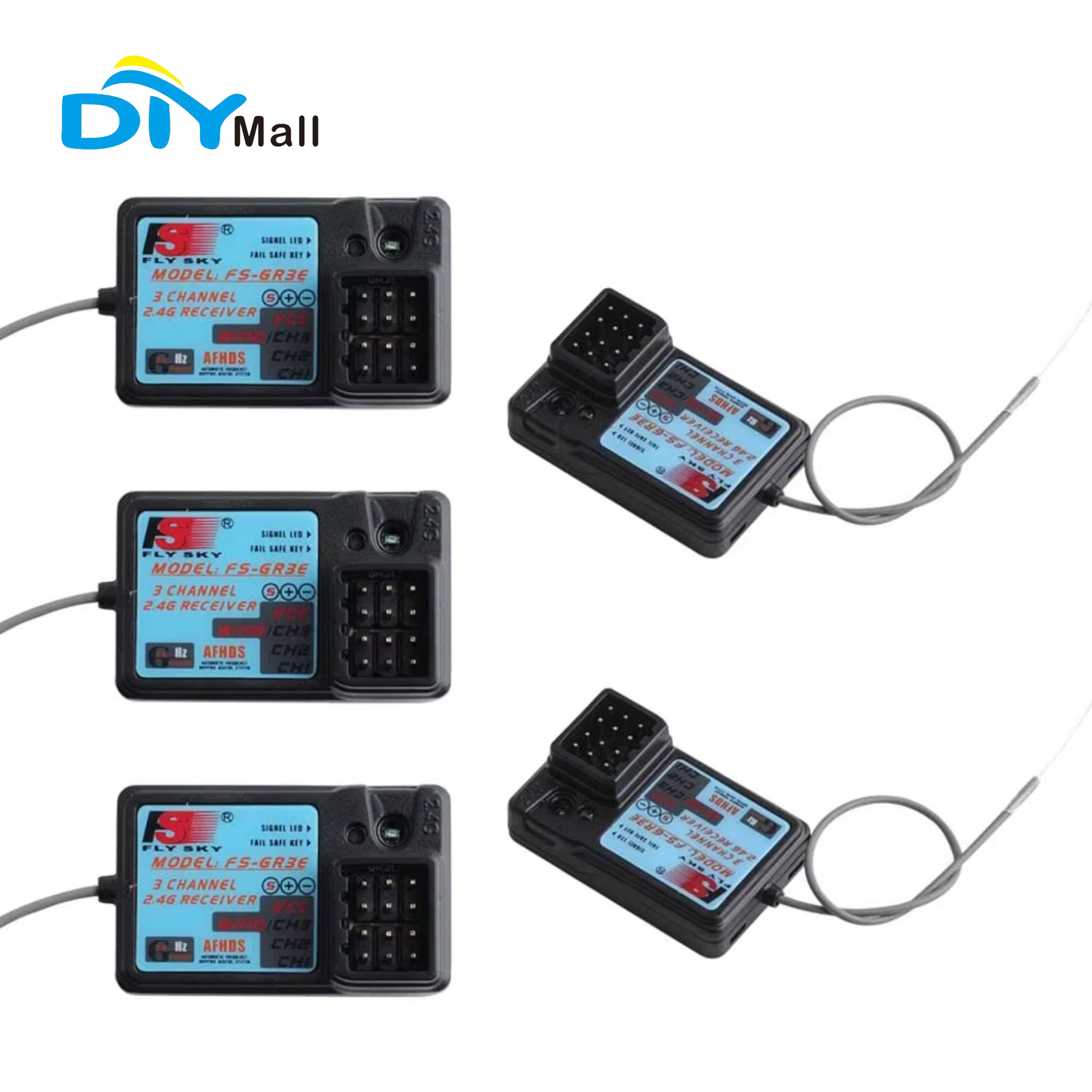 Flysky FS-GR3E 3CH 2.4GHz Wate - Flysky Transmitter ulasan dan harga