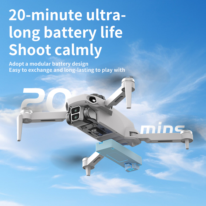 L106/L106-1 8K HD Drone With G - Propeller Guard ulasan dan harga