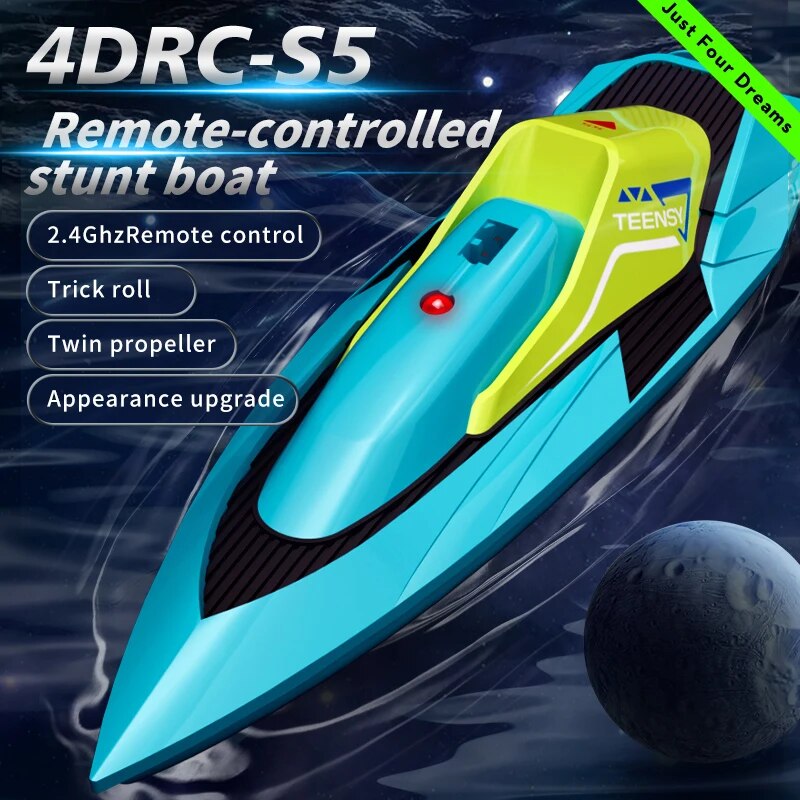 2.4G Mini RC Boat 10km/h High  - Radio Transmitter 2.4Ghz ulasan dan harga