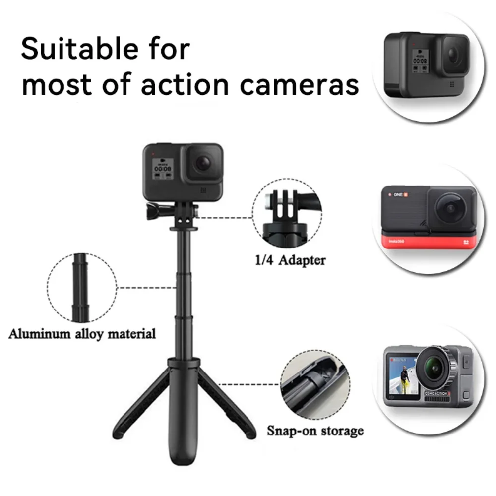 Mini Extendable Tripod Foldabl - Runcam Camera ulasan dan harga