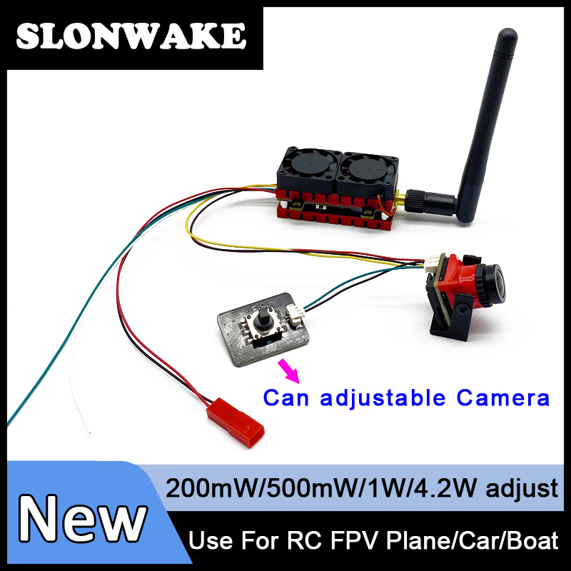 SLONWAKE 5.8G 48CH 4.2W VTX Tr - Goggles Fpv ulasan dan harga