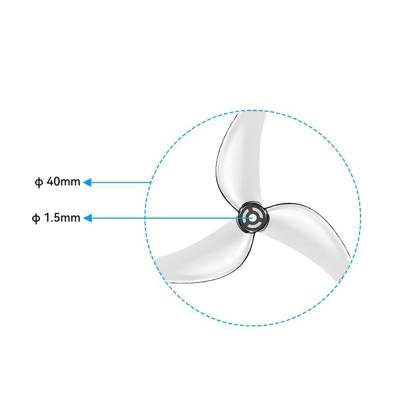 BETAFPV 12Pcs Gemfan 1611 3-Bl - Brushed Drone Motor ulasan dan harga