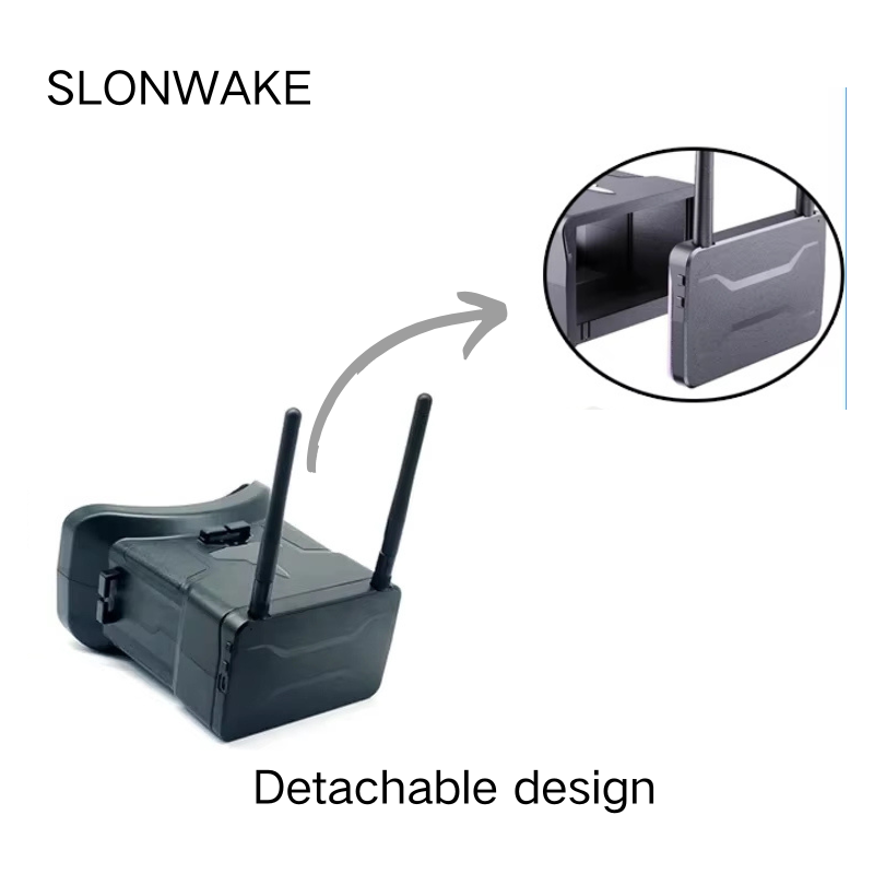 5.8G FPV Goggles 4.3 Inch 480* - Goggles Fpv ulasan dan harga
