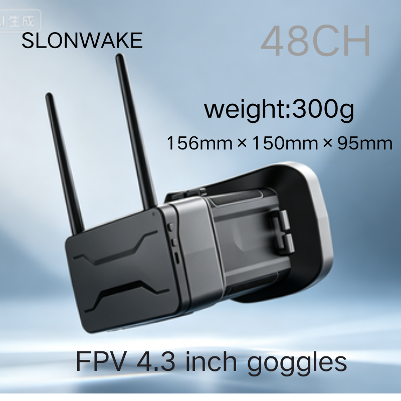 5.8G FPV Goggles 4.3 Inch 480* - Goggles Fpv ulasan dan harga