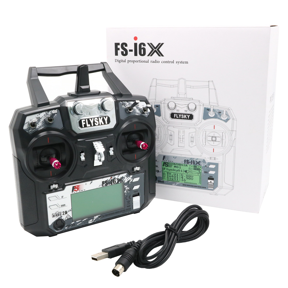 FLYSKY FS-i6X FS i6X 10CH 2.4G - Radio Transmitter 2.4Ghz ulasan dan harga