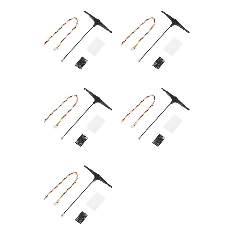 5X ELRS 2.4Ghz NANO Receiver W - Drone Antenna ulasan dan harga