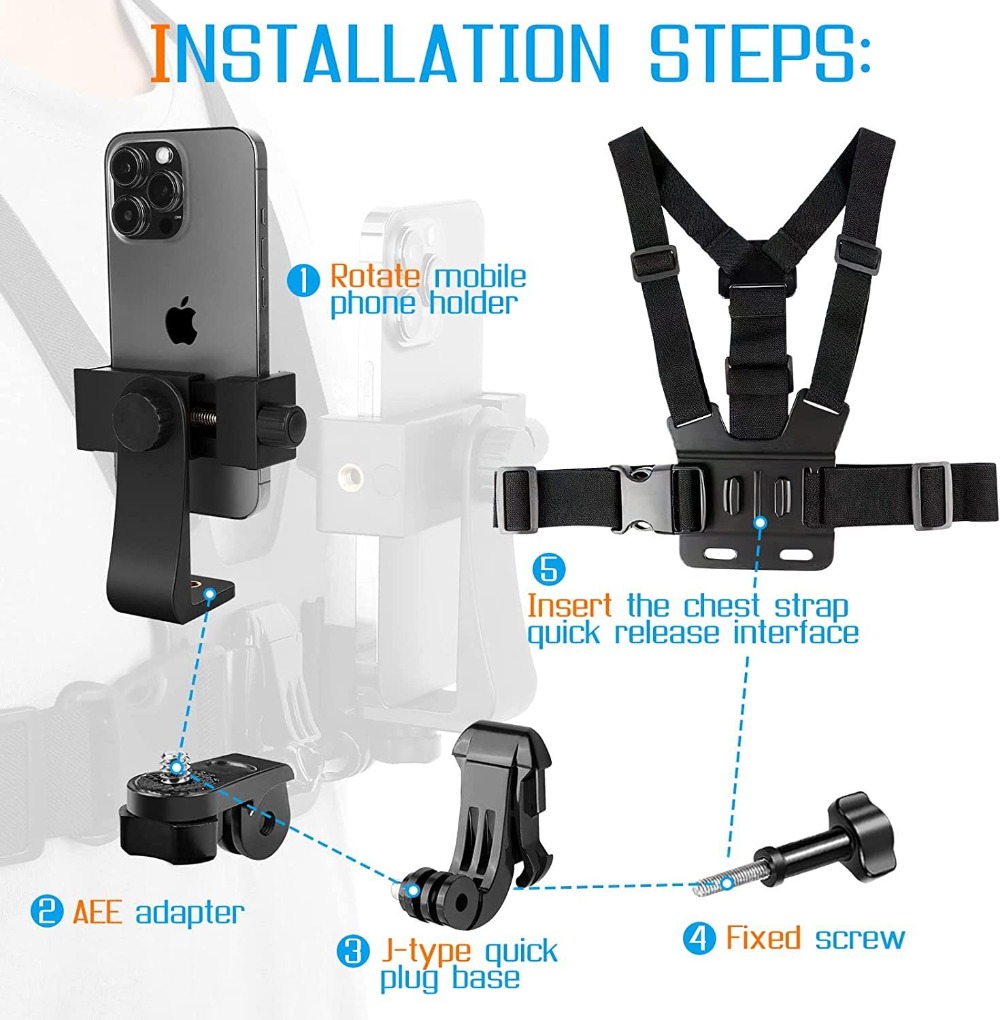 1 Set Adjustable Phone Clip Ho - Runcam Camera ulasan dan harga