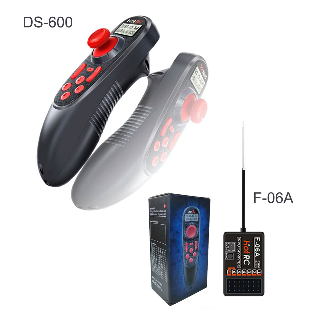 HOTRC DS-600 2.4GHz 6CH RC Boa - Radio Transmitter 2.4Ghz ulasan dan harga