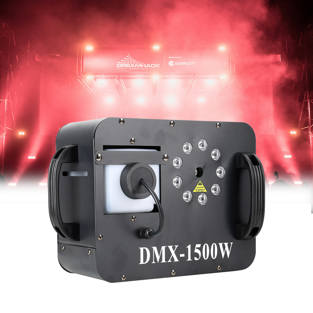 1500W Fog Smoke Machine RGB 9X - Smoke Stopper ulasan dan harga